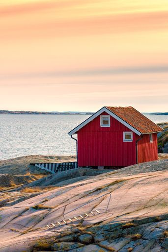 Rotes Haus in Schweden