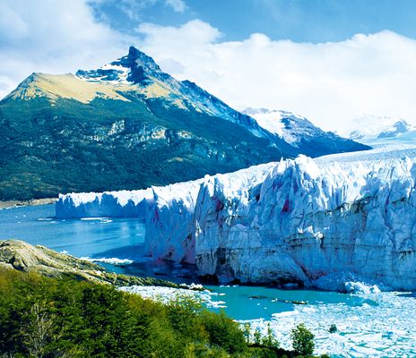 Gletscherlandschaft in Argentinien