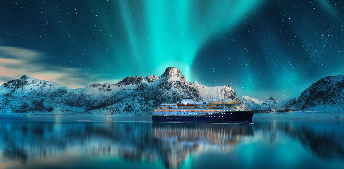 Schiff von Havila Voyages