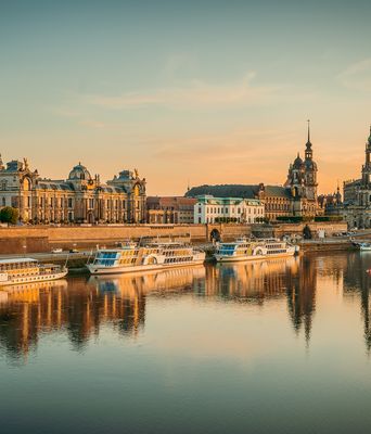Blick auf Dresden
