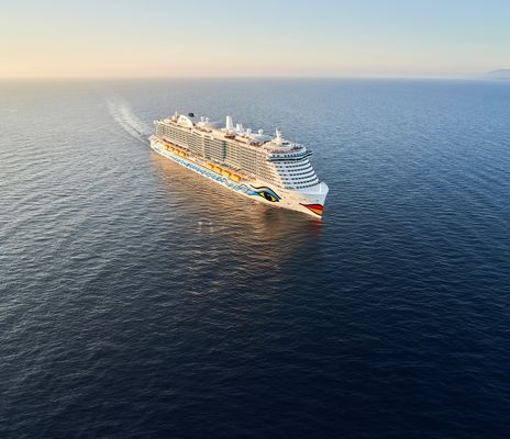 AIDAcosma auf hoher See