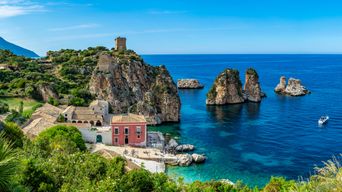 Scopello in Sizilien, Italien