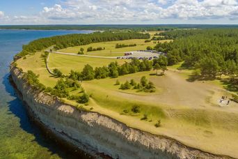 Saaremaa Panga Klippen in Estland