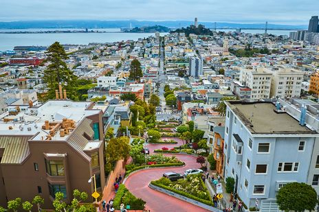 Lombard Street in San Francisco