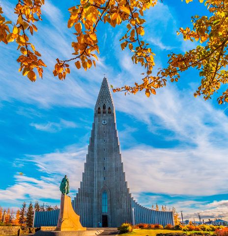 Kirche in Reykjavik