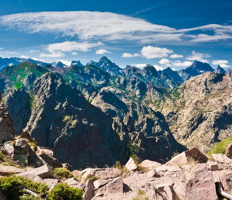 Korsische Berglandschaft 
