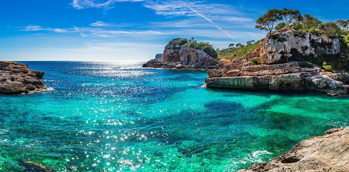 Bucht auf Mallorca