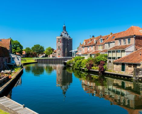 Mit Rad & Segelschiff Leafde fan Fryslân ab/an Enkhuizen-3