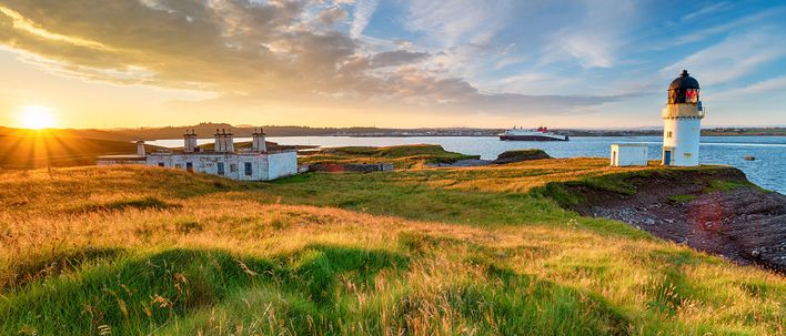 Leuchtturm in Schottland