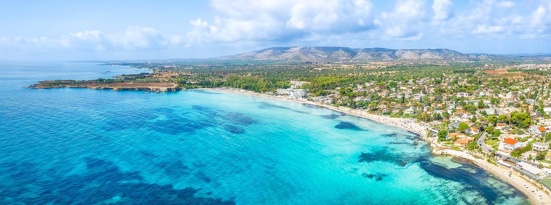 Strand Fontane Bianche auf Sizlien