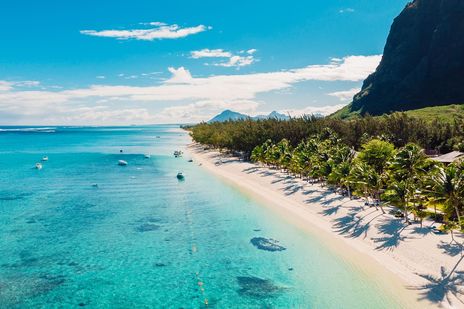 Strand auf Mauritius