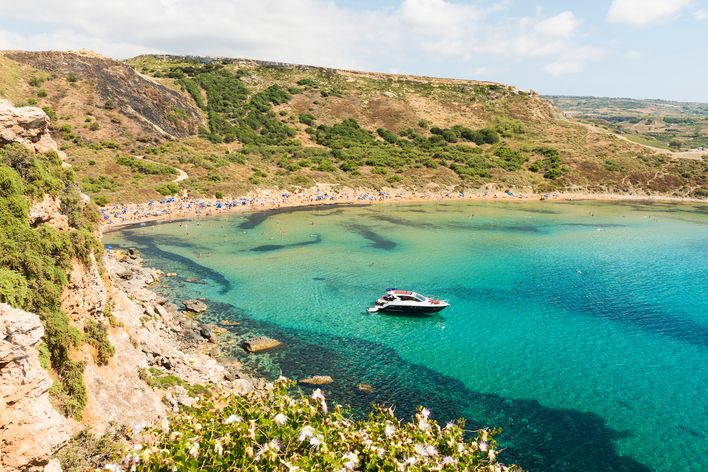 Golden Bay auf Malta