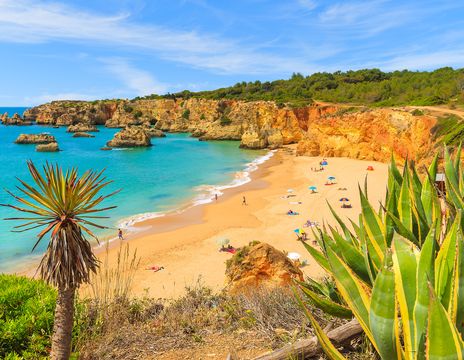 Strand an der Algarve, Portugal