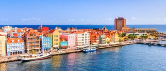 Blick auf Curacao