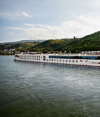 A-ROSA Schiff unterwegs