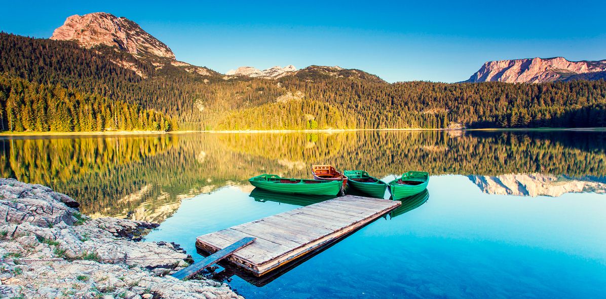 Nationalpark in Durmitor in Montenegro