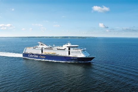 Ein Schiff von Color Line