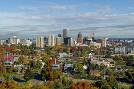 Portland in den USA