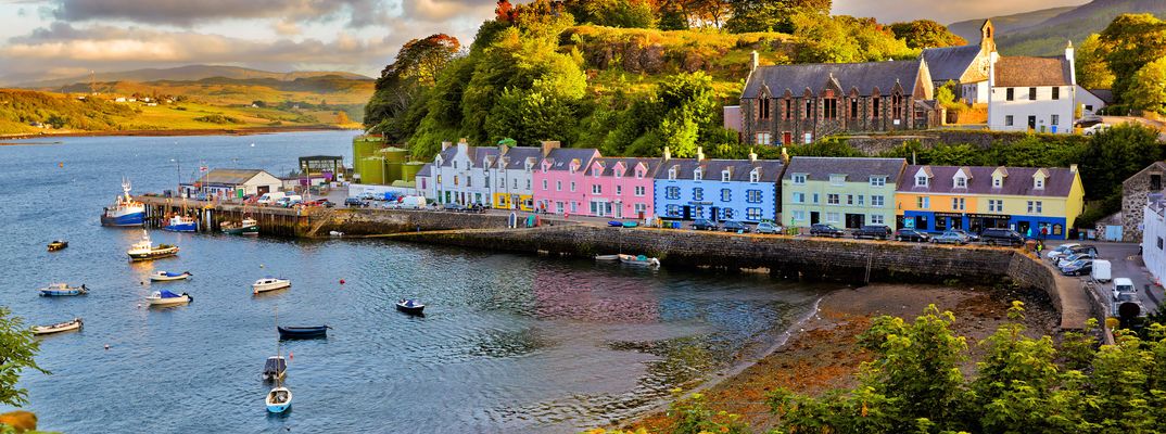 Portree in Schottland