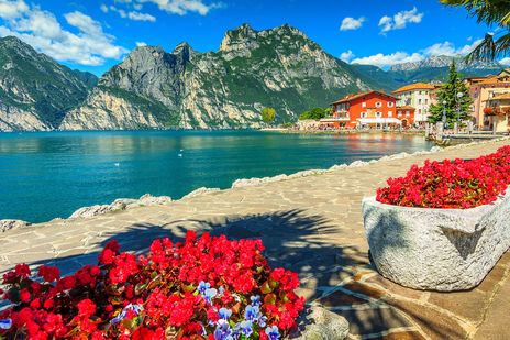 Uferpromenade am Gardasee