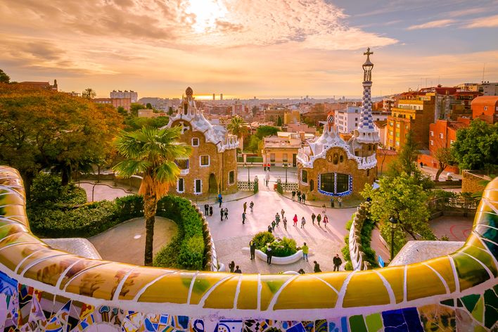 Park Guell in Barcelona