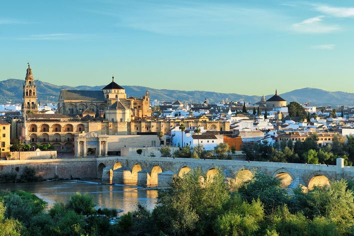 Blick auf Cordoba in Andalusien