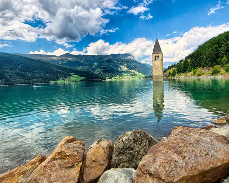 Radreise vom Reschensee bis zum Gardasee-0
