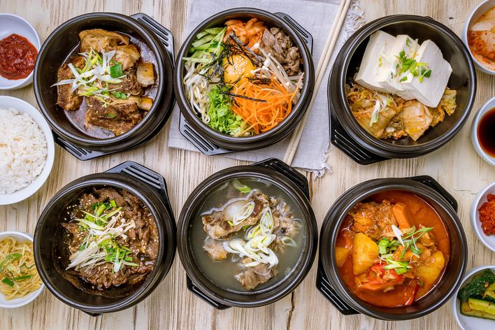 Traditionelle Gerichte aus Südkorea
