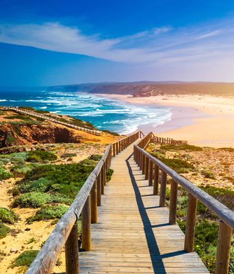 Strand an der Algarve