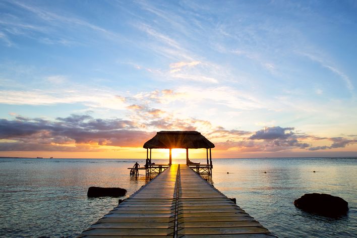 Strand Flic en Flac in Mauritius