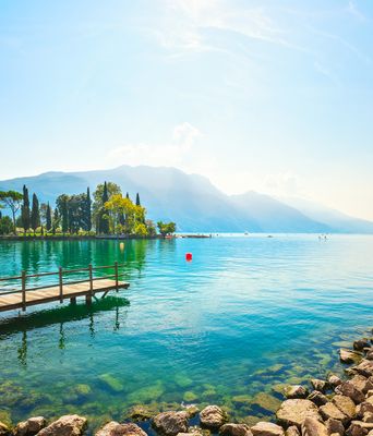 Seeblick in Riva del Garda