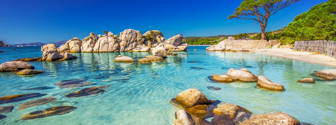 Palombaggia Strand auf Korsika