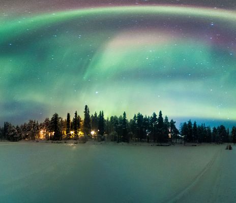 Polarlichter in Norwegen