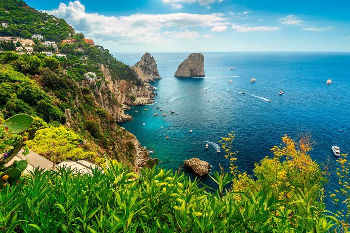 Insel Capri im Golf von Neapel