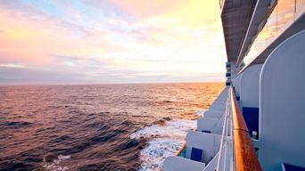 Kreuzfahrtschiff Kabinen Blick auf Meer