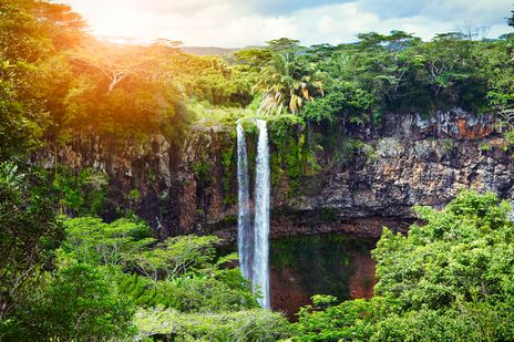 Wasserfall im Black River Gorges Nationalpark, Mauritius