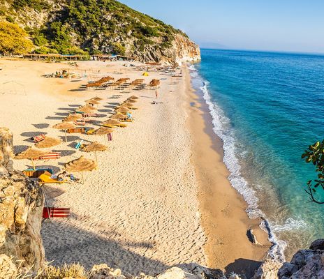 Strand in Albanien