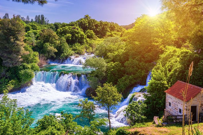 Krka Nationalpark in Kroatien