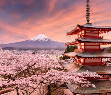 Mount Fuji in Japan