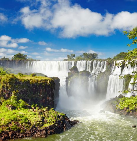 Iguazu Wasserfälle in Südamerika