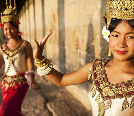 Tänzerinnen in Kambodscha