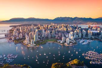 Blick auf Vancouver