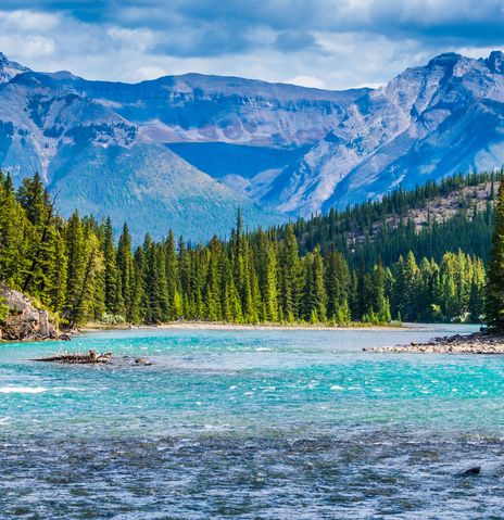 Banff Nationalpark in Kanada, Nordamerika