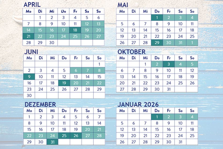 Übersicht Brückentage 2025
