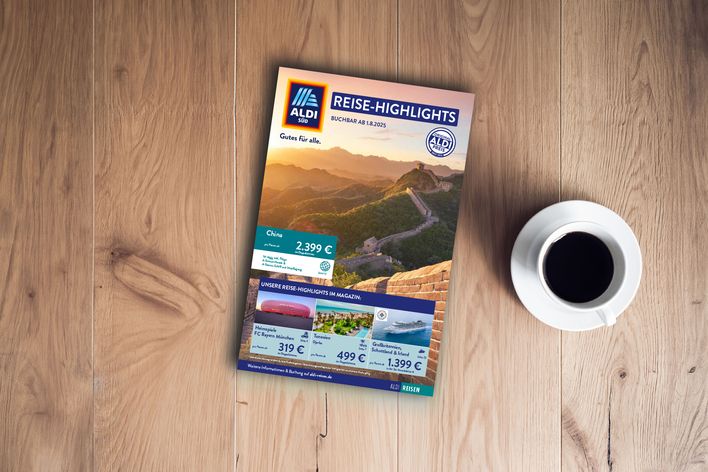 ALDI Reisemagazin Süd August 2025