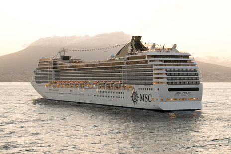 MSC Poesia auf hoher See