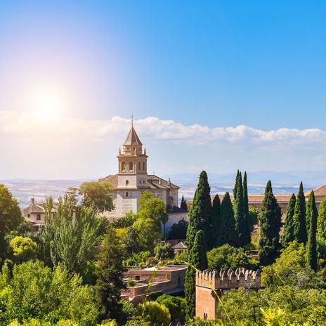 Blick auf Granada