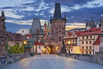 Prag am Abend