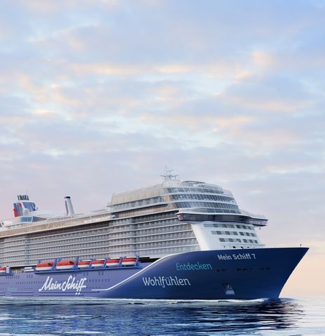 Mein Schiff 7 auf hoher See