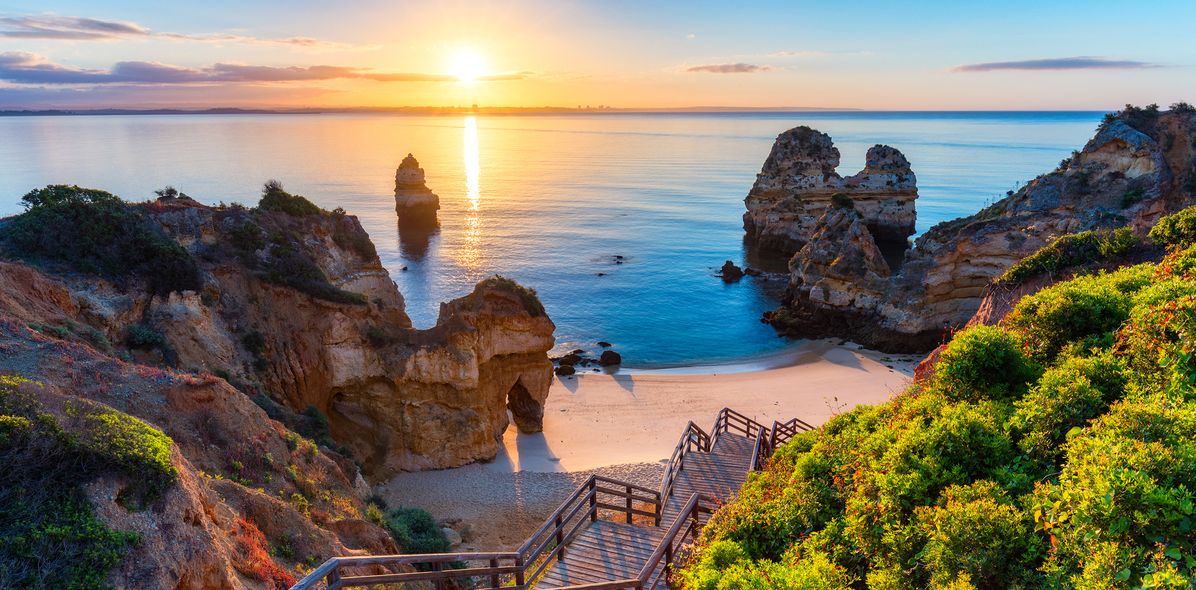 Praia do Camilo an der Algarve